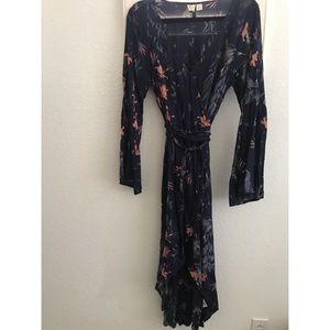 Roxy Floral Wrap Dress